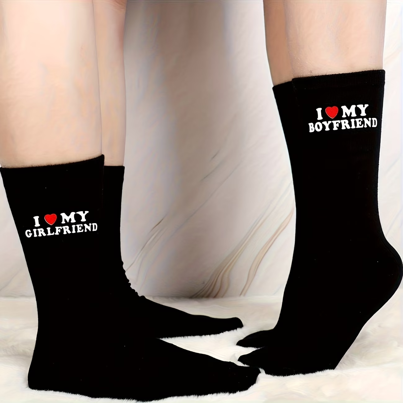 Event Z - 1 Pair Of Fun Couple Socks,