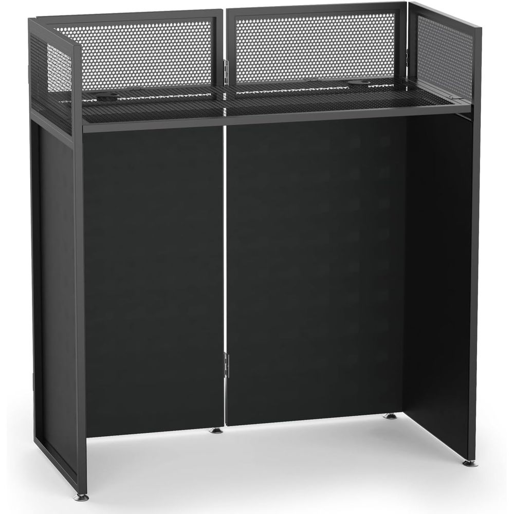 Event & Party Supply Photos - Portable DJ Booth with Adjustable Height,