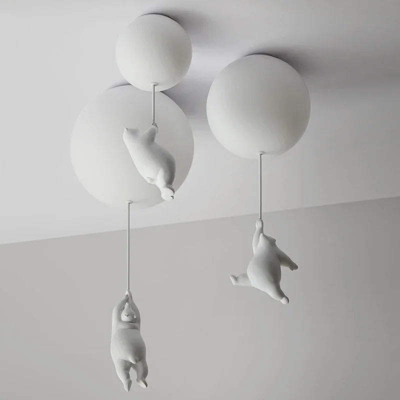 Led Balloon Light - Kids Ceiling Lamp for Children Bedroom