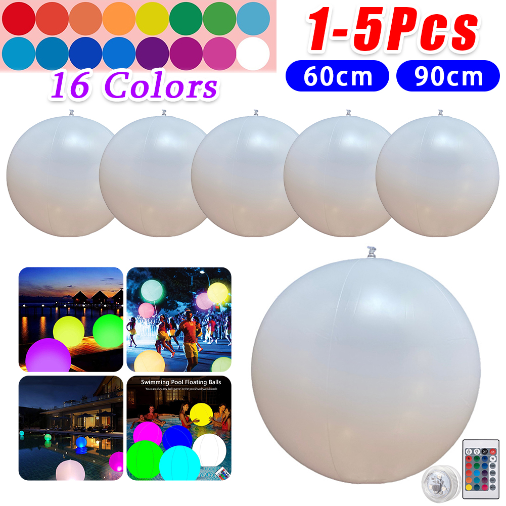 Led Balloon Light - Luminous Bouncy Ball Remote Control LED