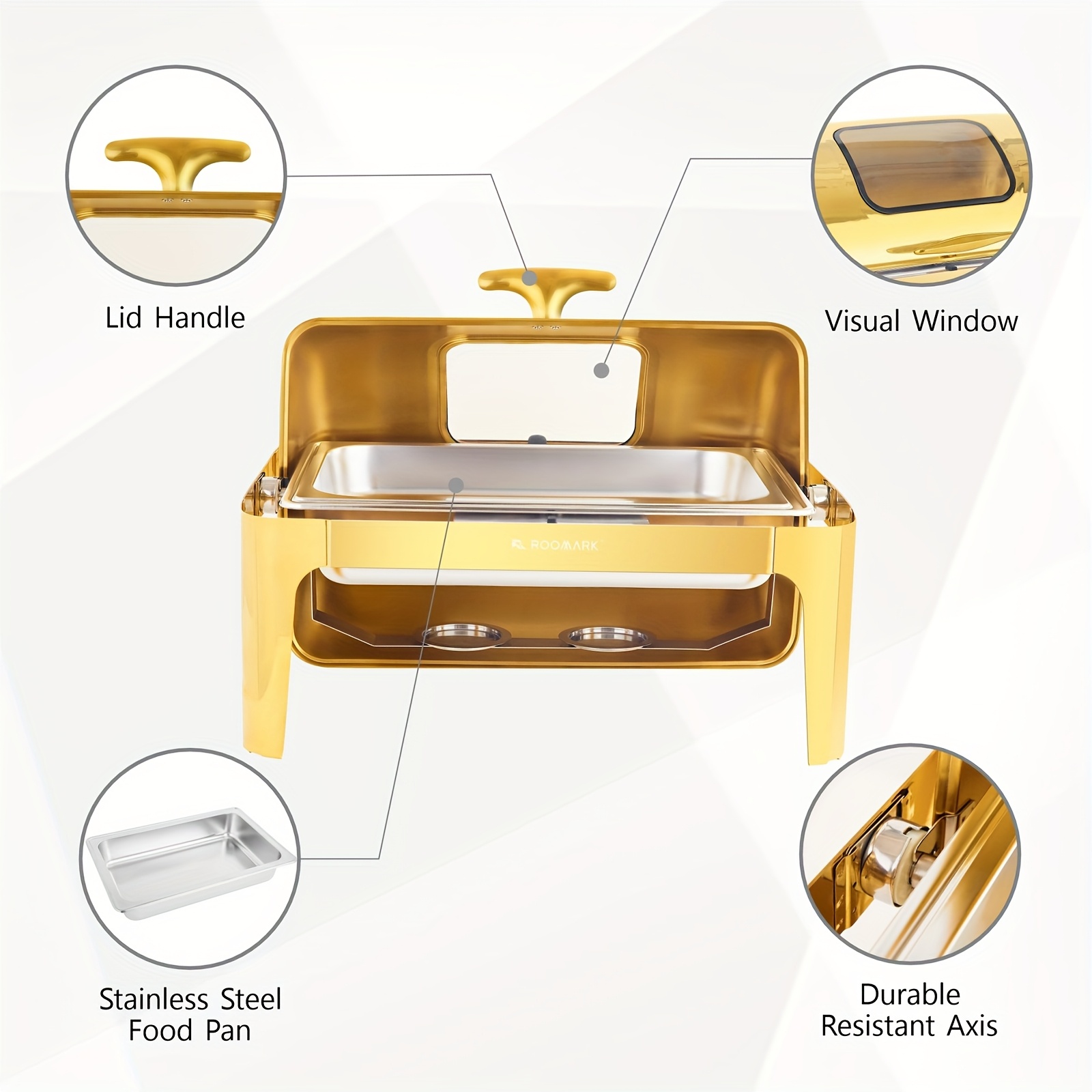 9QT Stainless Steel Buffet War - Event & Party Supply Photos review and price