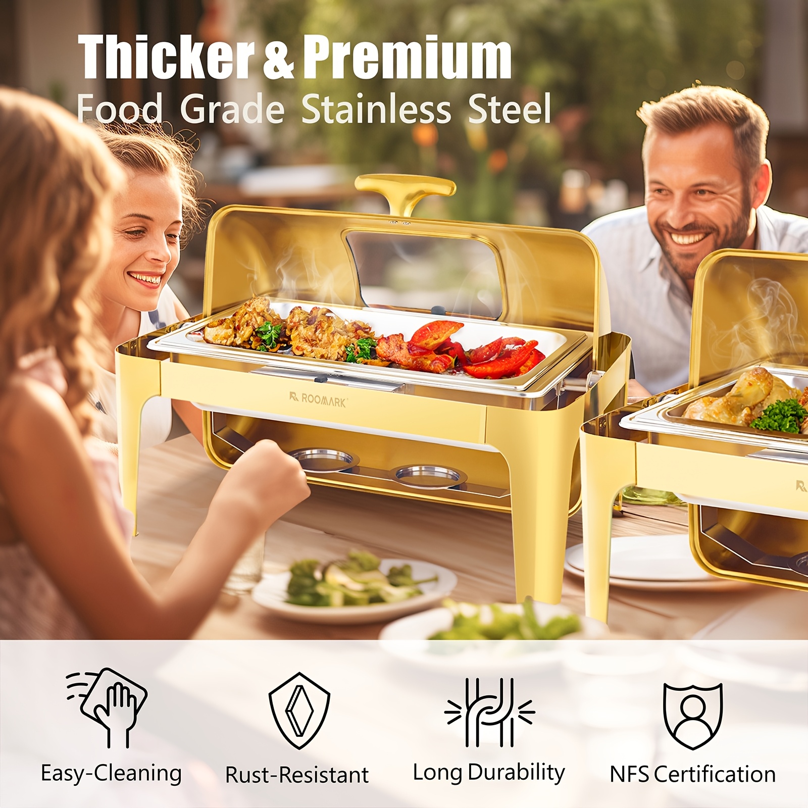 9QT Stainless Steel Buffet War - Event & Party Supply Photos review and price