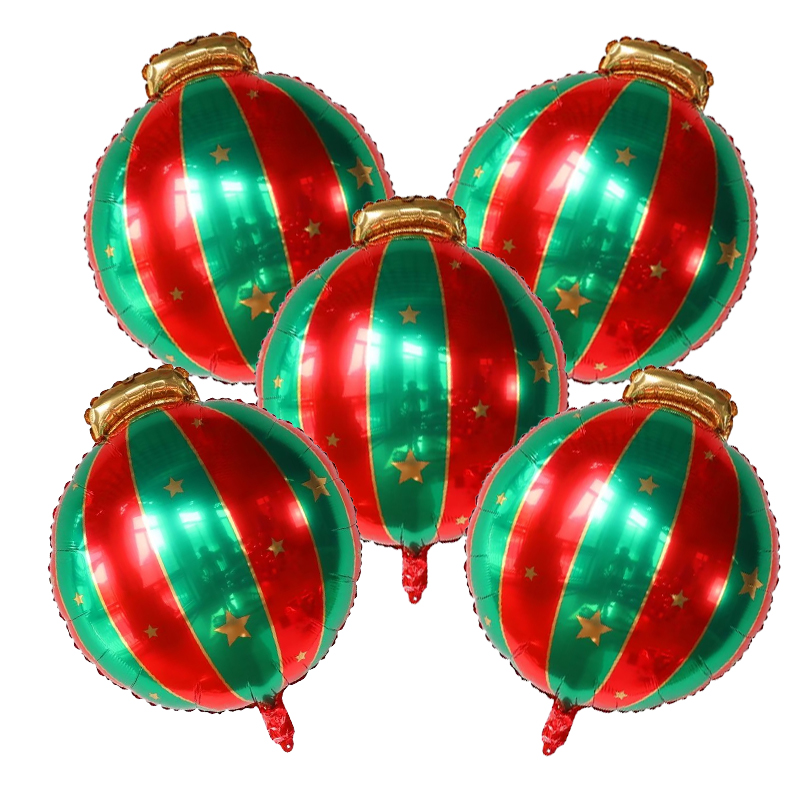 5pcs Red Green Christmas Ball  - Party Event Supply Store review and price