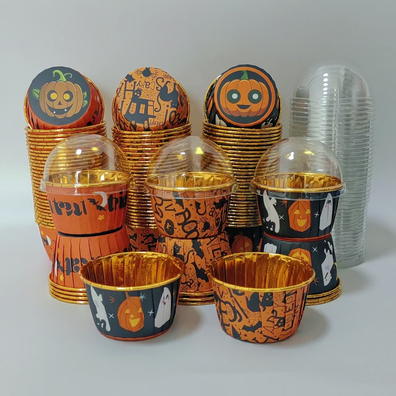 Halloween style cake cups, 50p - Plastic Cup 50Pcs review and price