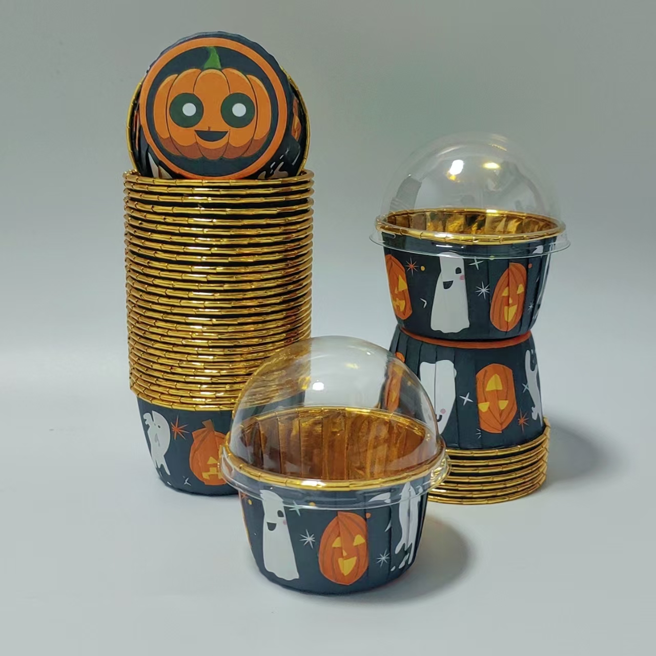 Halloween style cake cups, 50p - Plastic Cup 50Pcs review and price