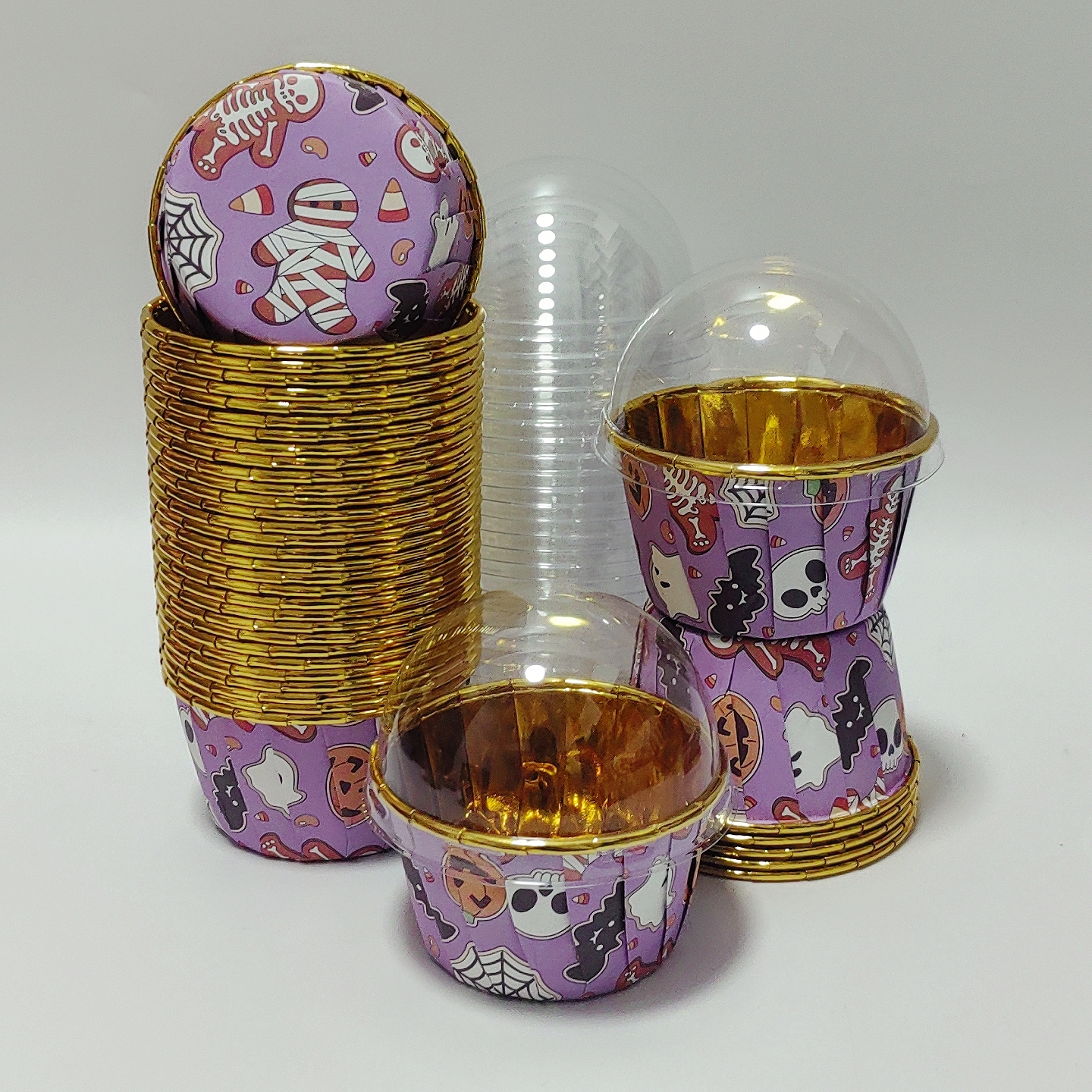 Halloween style cake cups, 50p - Plastic Cup 50Pcs review and price