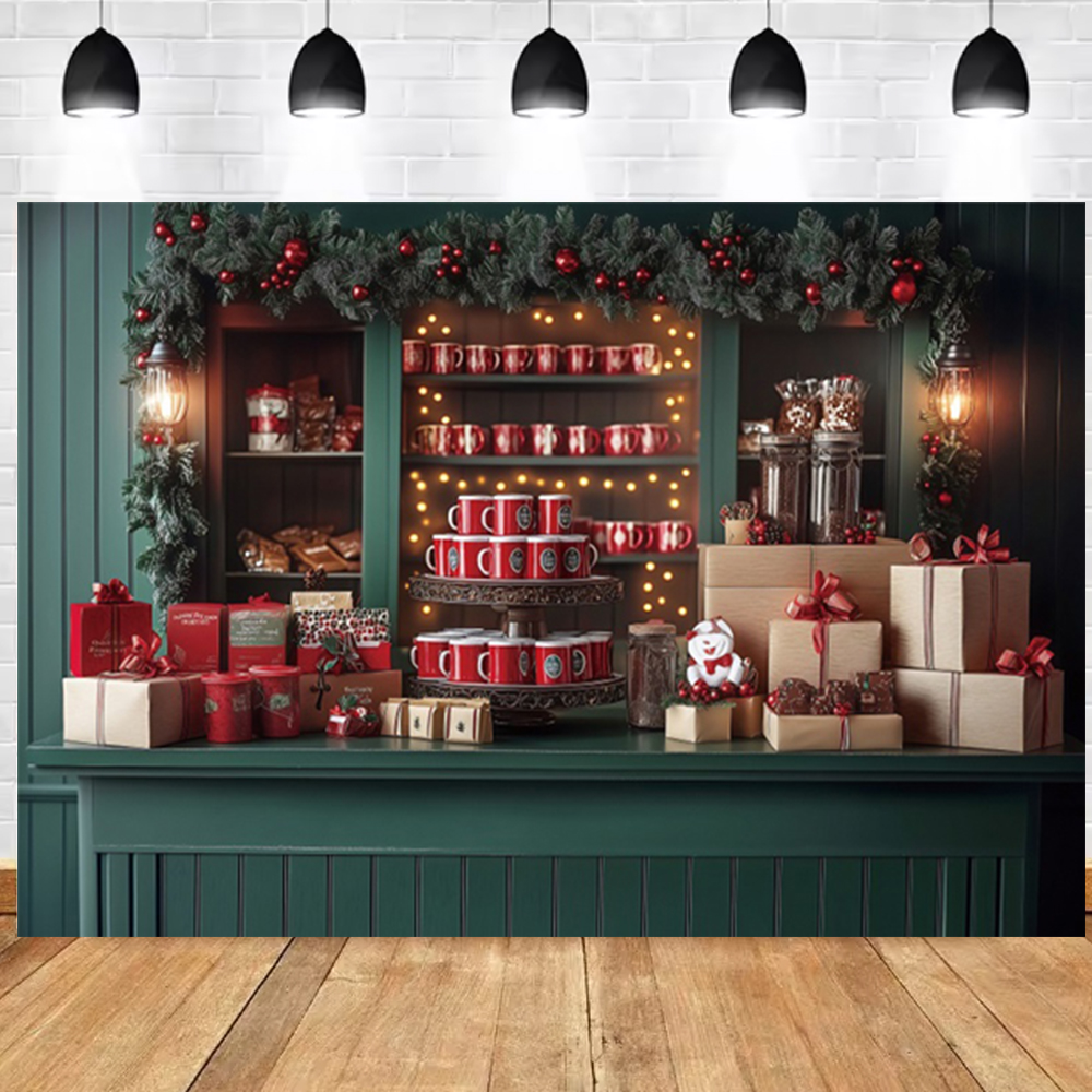 Christmas Photography Backdrop - Dessert Table Backdrop review and price