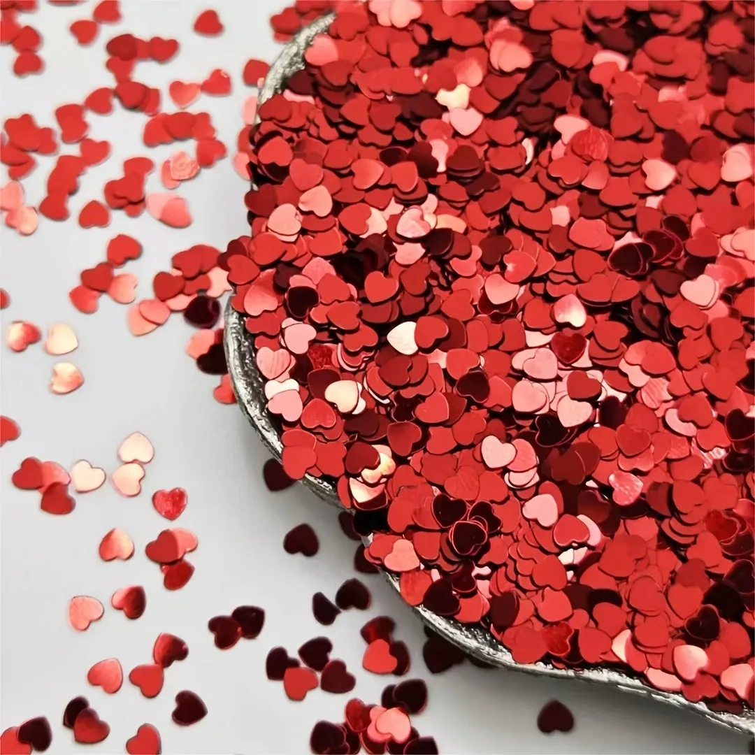 Red Love Heart Table Confetti  - Confetti Cannon Tube review and price