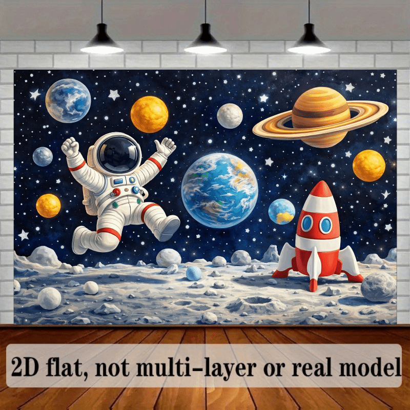 Rocket launches 2D flat wall f - Event Launch Party review and price