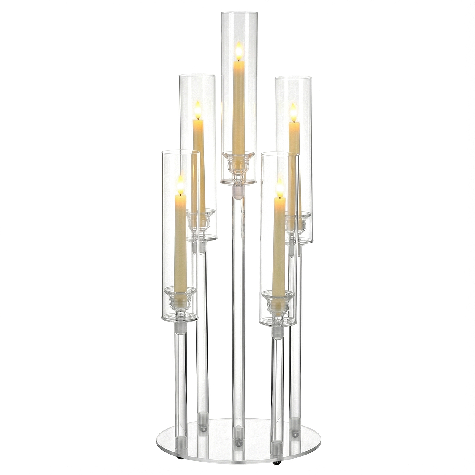 20/10PCS 5 Arm Acrylic Candle  - Centerpiece Stick review and price