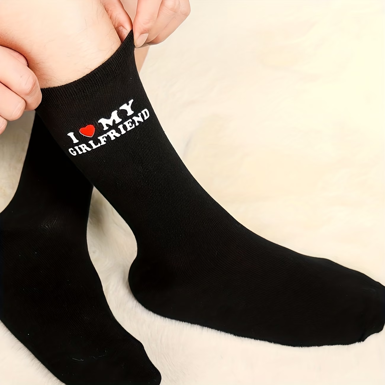 1 Pair Of Fun Couple Socks, I  - Event Z review and price