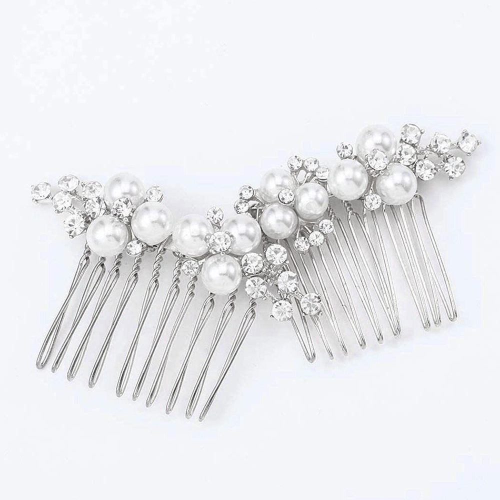 2Pcs Simple Wedding Hair Combs - Event Suppliers review and price