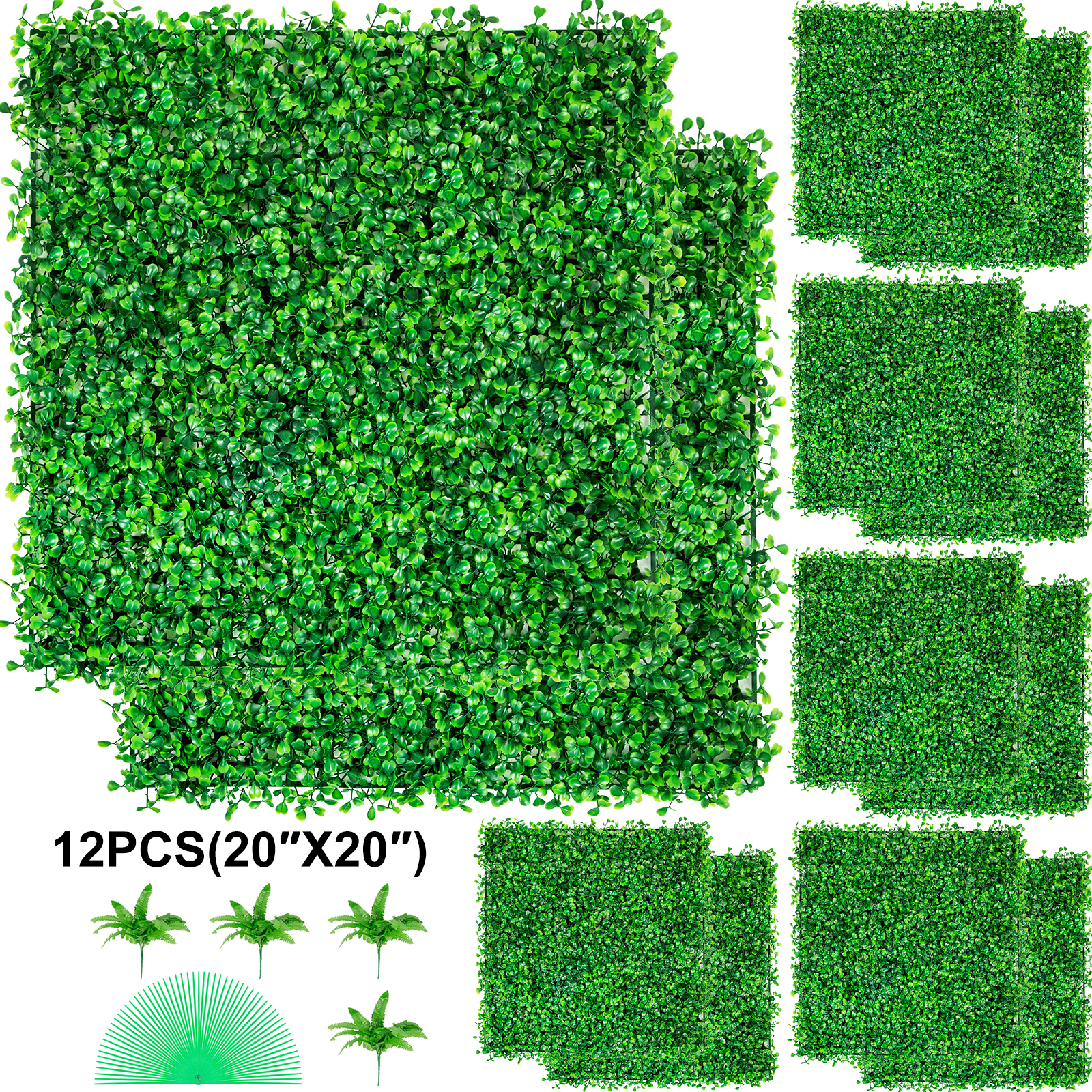 SucceBuy Artificial Plant Wall - Flower Wall Panel review and price