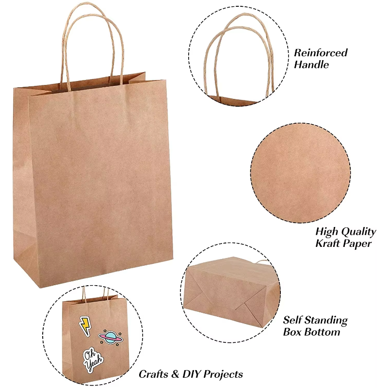 10/25/50pcs/lot Kraft Paper Ba - Party Event Supply Store review and price