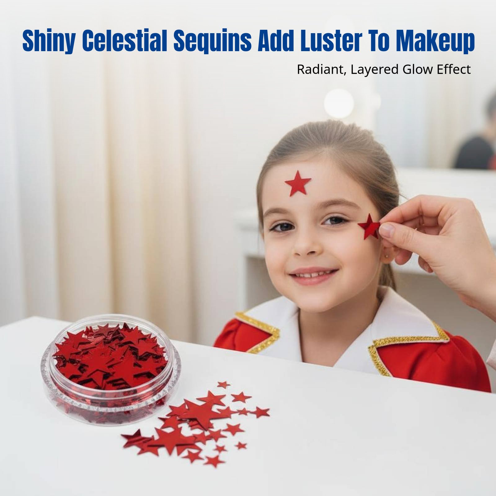 Celestial Sparkle Face Sticker - Event & Party Supply Photos review and price