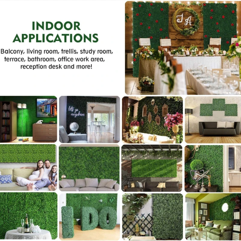 Artificial Plants Grass Wall B - Flower Wall Panel review and price