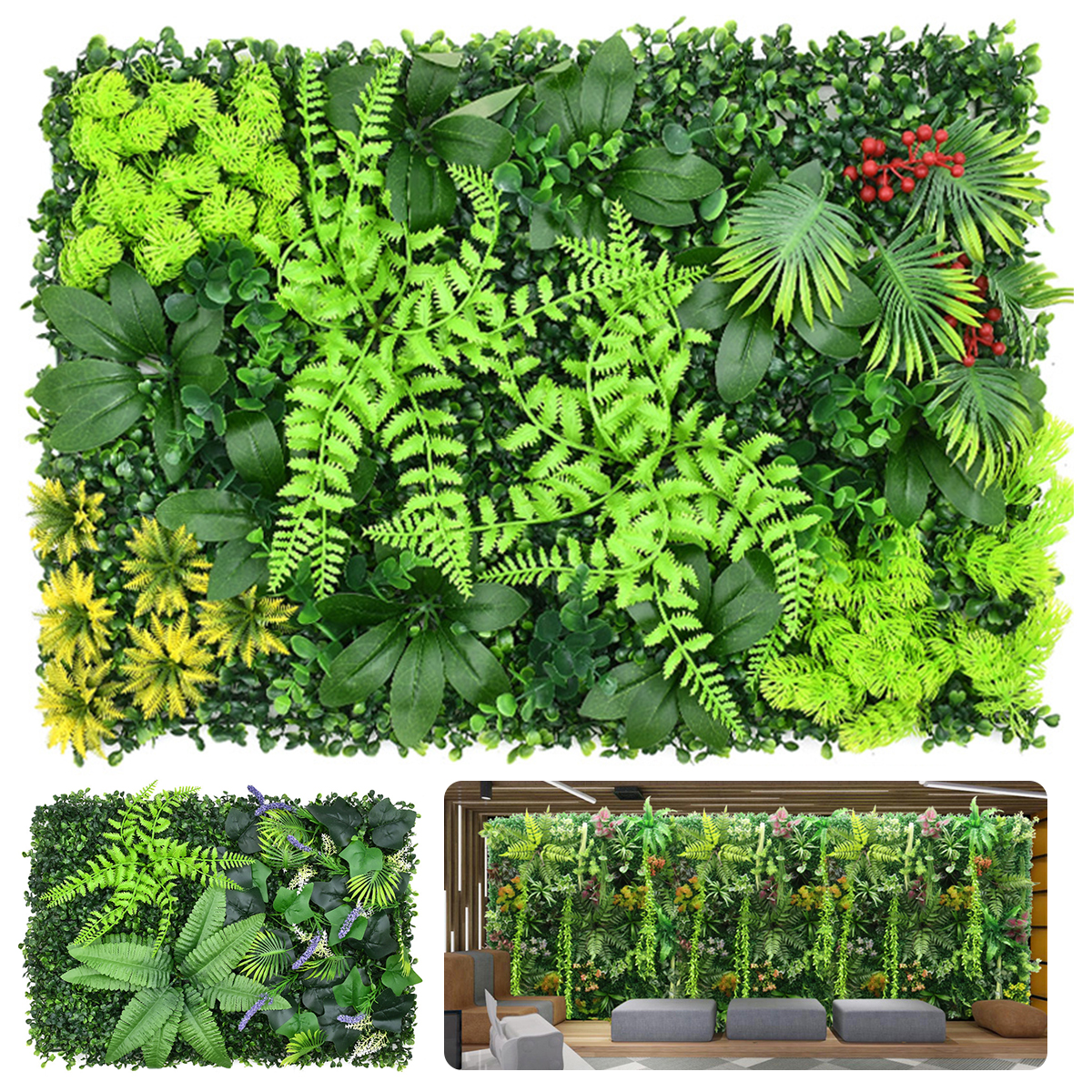 Artificial Plant Wall Plastic  - Flower Wall Panel review and price