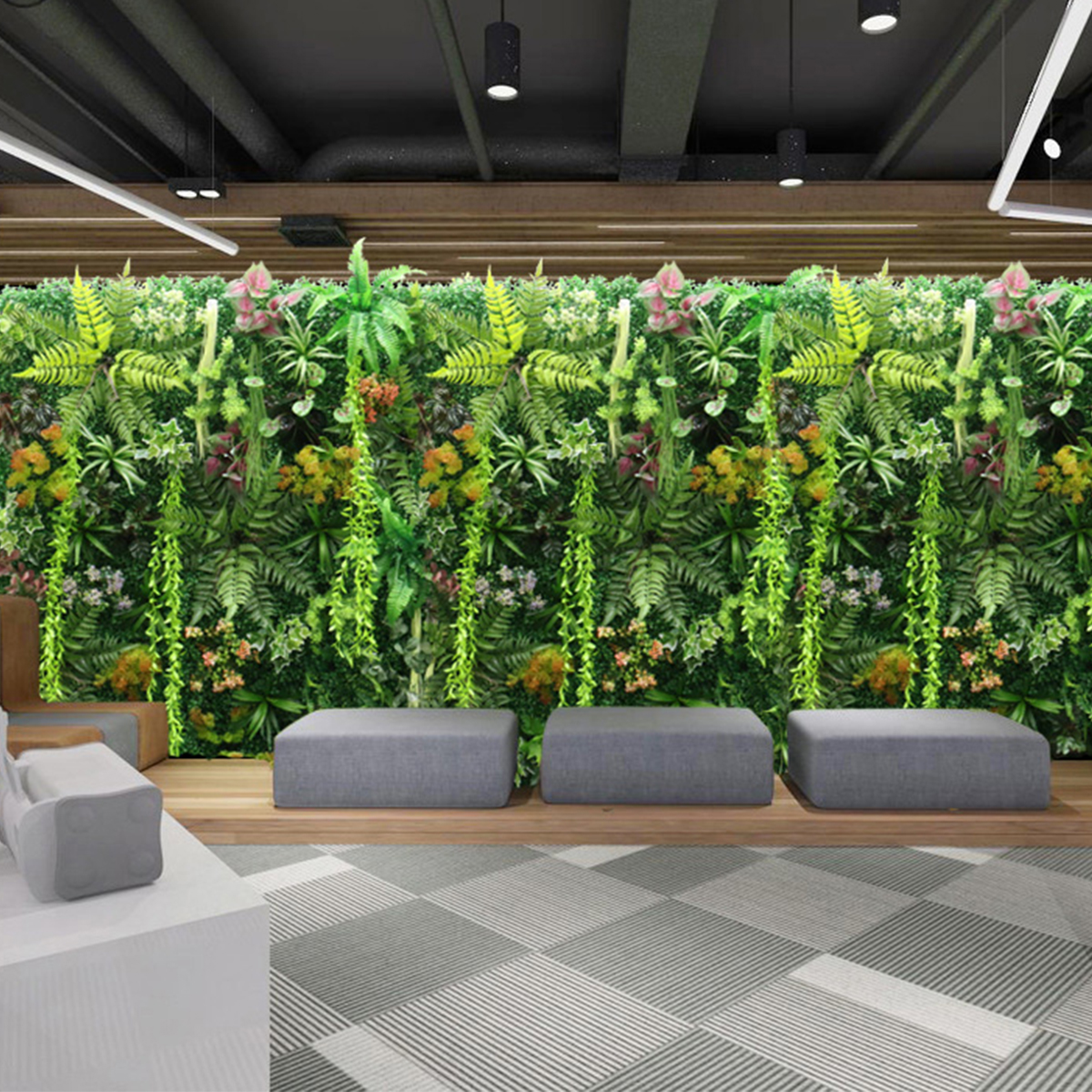 Artificial Plant Wall Plastic  - Flower Wall Panel review and price