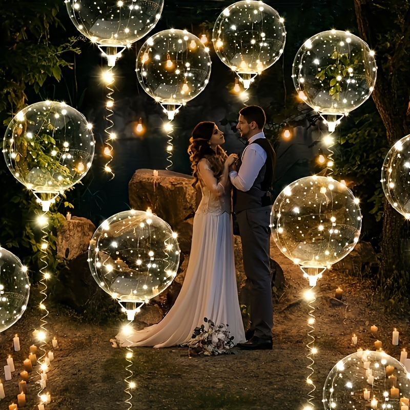 20pcs Wedding Bobo Balloons wi - Led Balloon Light review and price