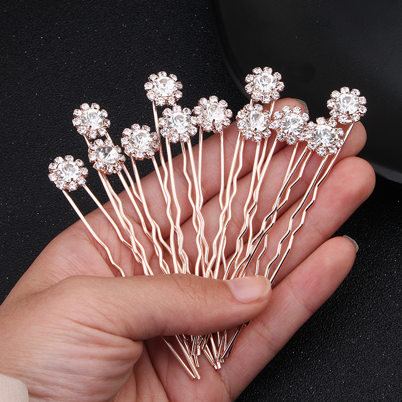 12PK/Set Fashion Rhinestone Fl - Event Suppliers review and price