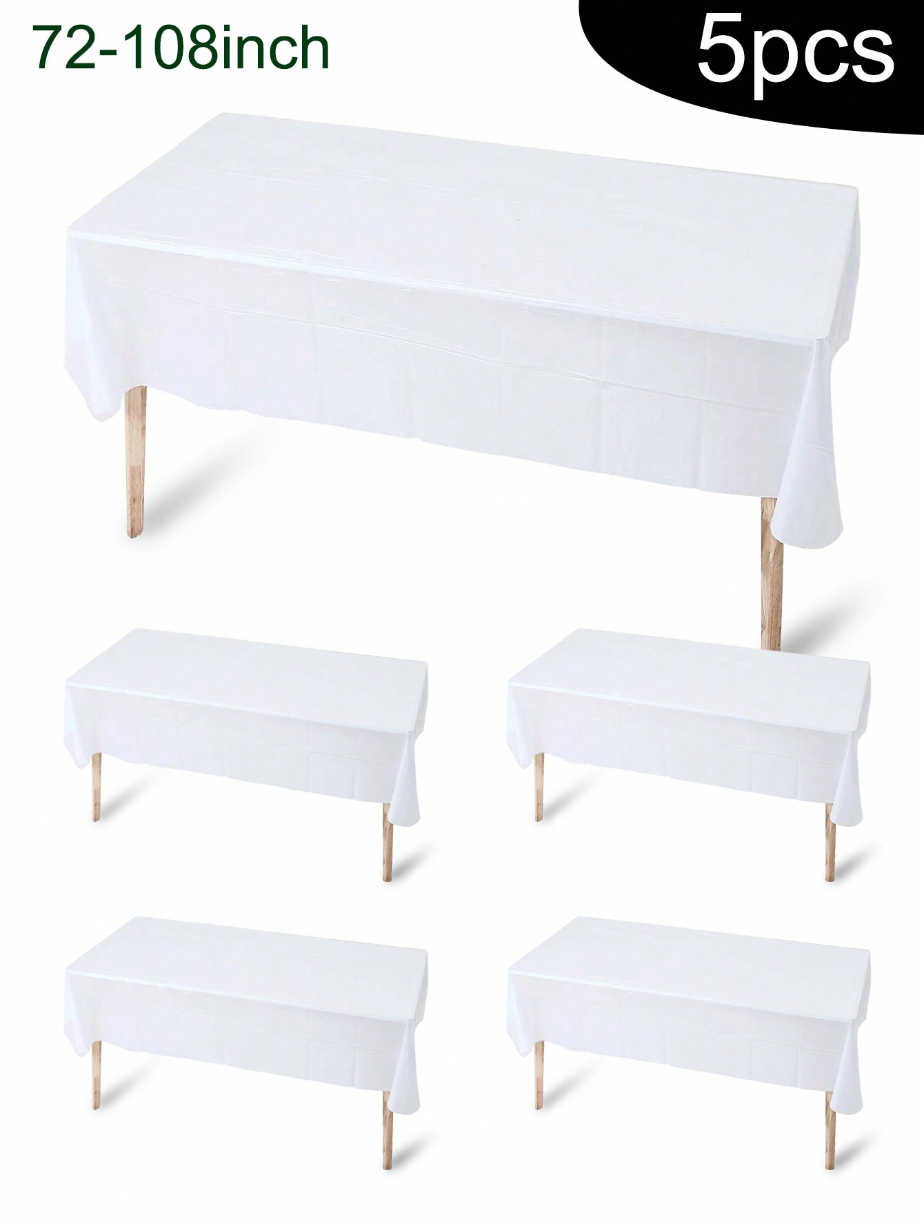 5pcs Disposable Plastic Party  - Table Cloth Disposable review and price