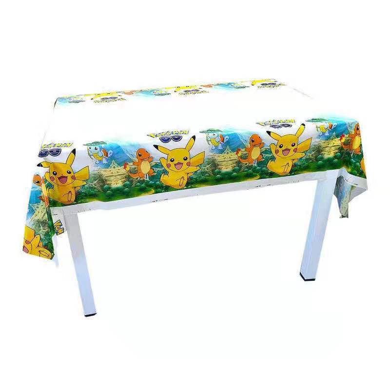 1pc Pikachu Pokemon Tablecloth - Table Cloth Disposable review and price