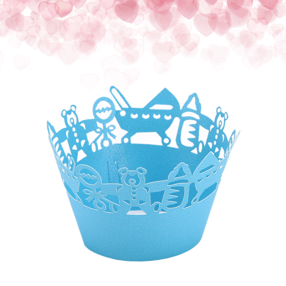 50pcs Carriage Cut Cupcake Wra - Plastic Cup 50Pcs review and price