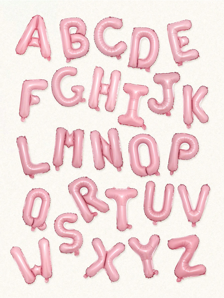 16 inch pink letter decoration - Event Z review and price