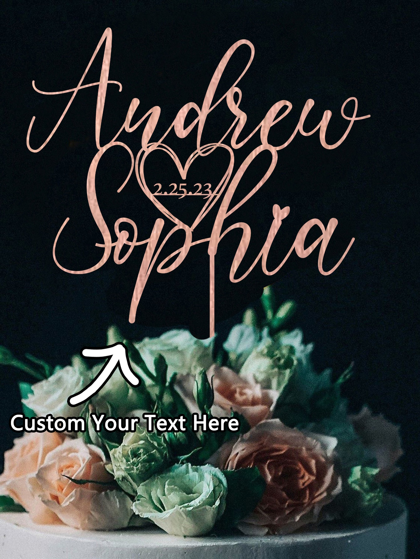 Custom Cake Topper - 1PC Perso - Event Suppliers review and price