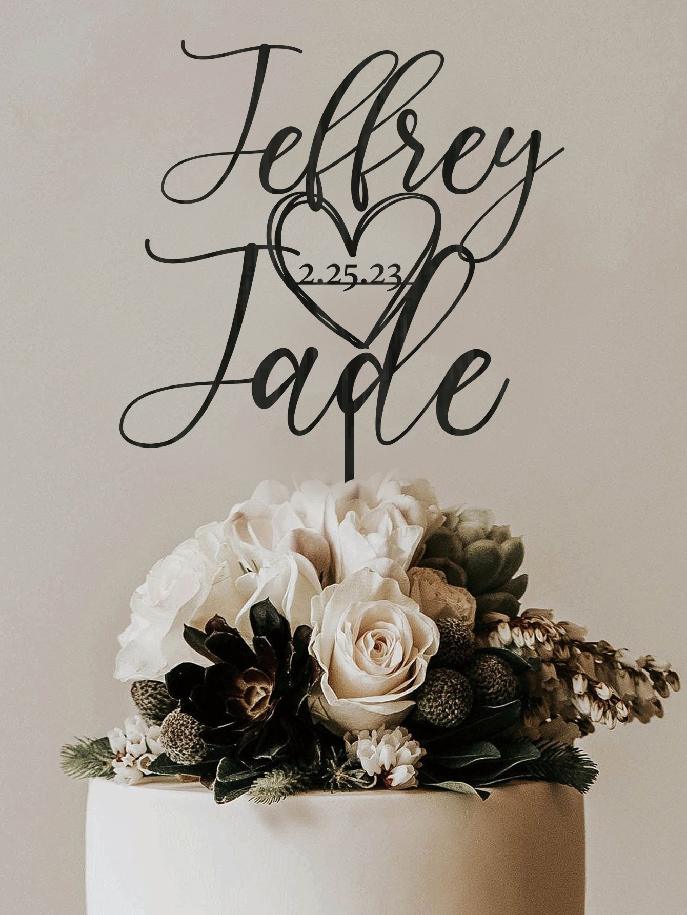 Custom Cake Topper - 1PC Perso - Event Suppliers review and price