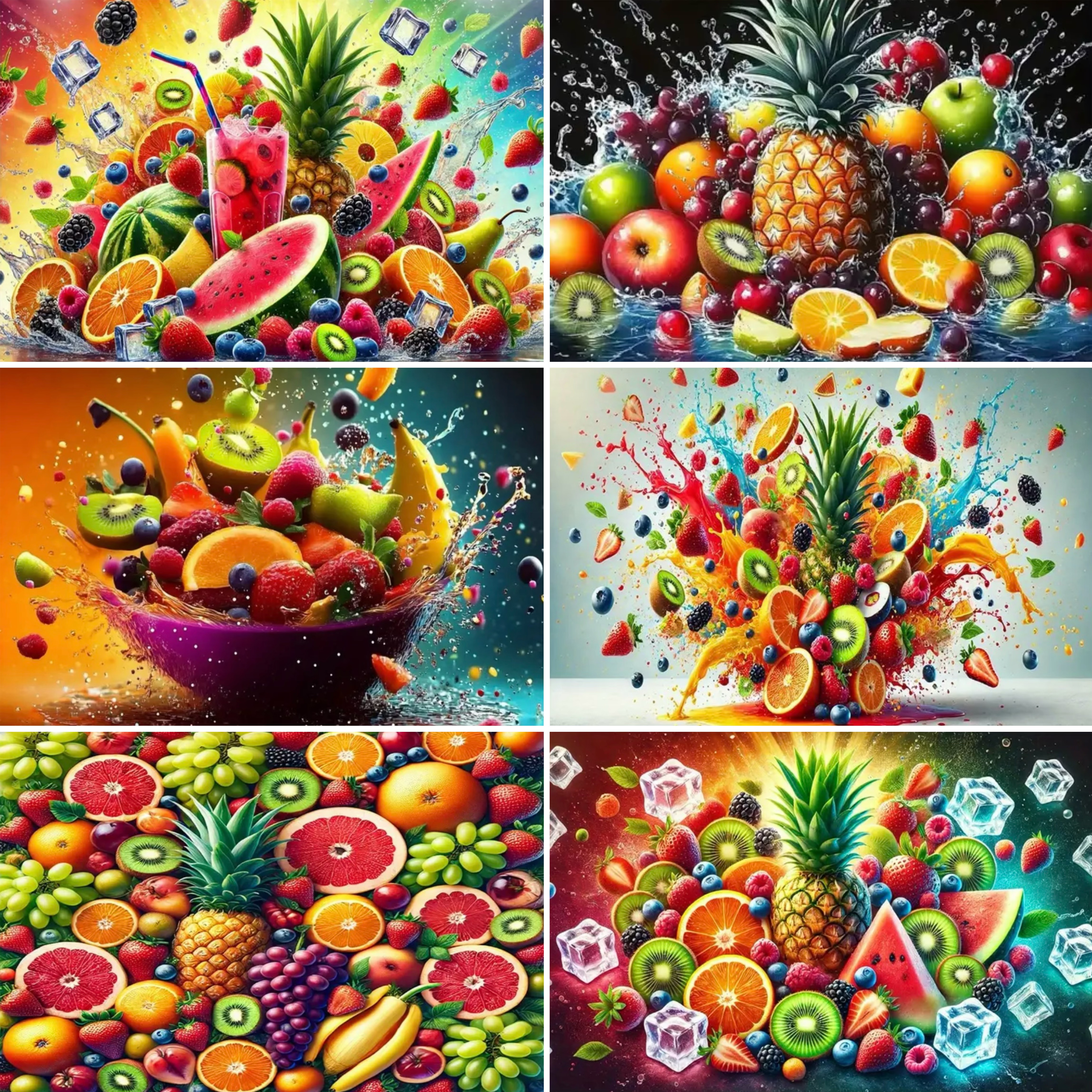 3D Colorful Fruit Party Decora - Party Event Supply Store review and price