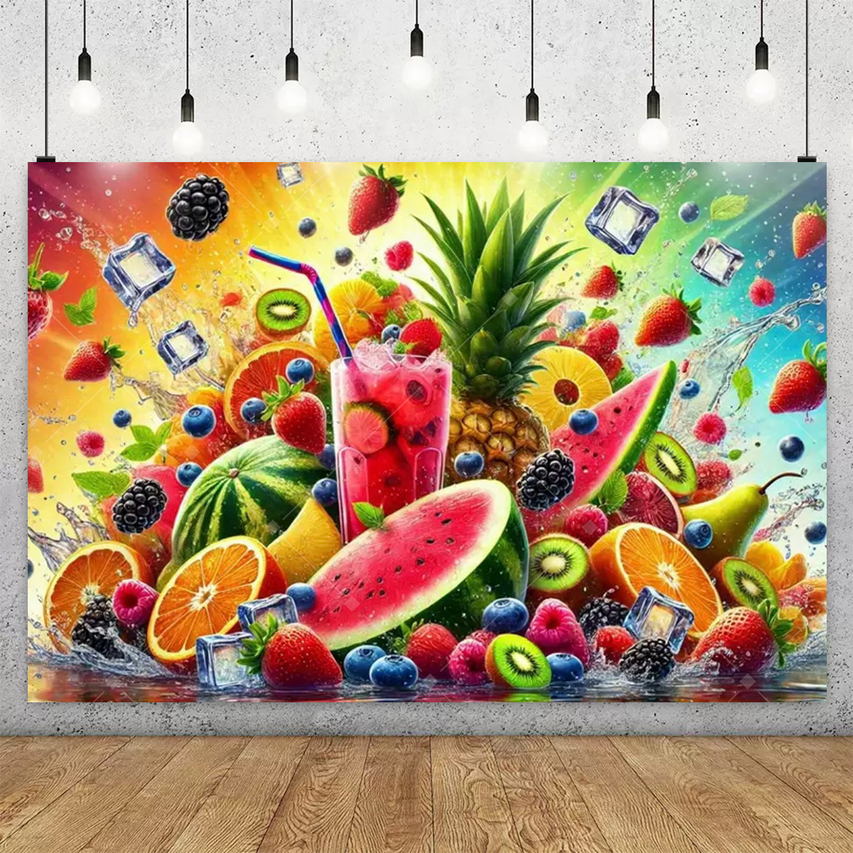 3D Colorful Fruit Party Decora - Party Event Supply Store review and price