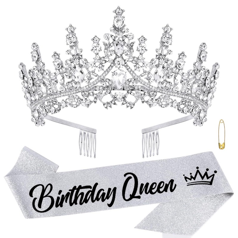 Birthday Party Decor Prop Crow - Birthday Sash Glitter review and price