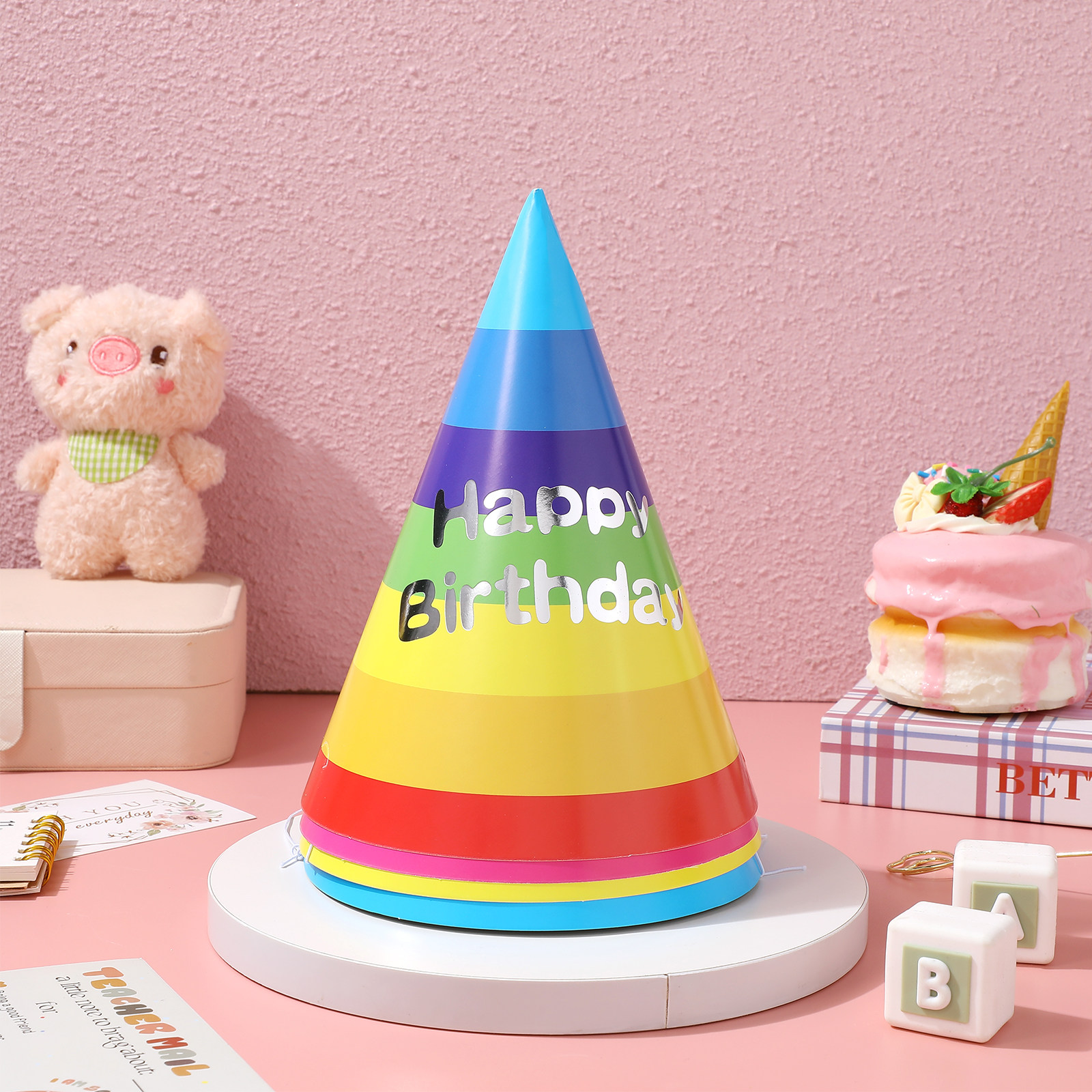 20Pcs Cute Birthday Party Hats - Party Hat Cone review and price