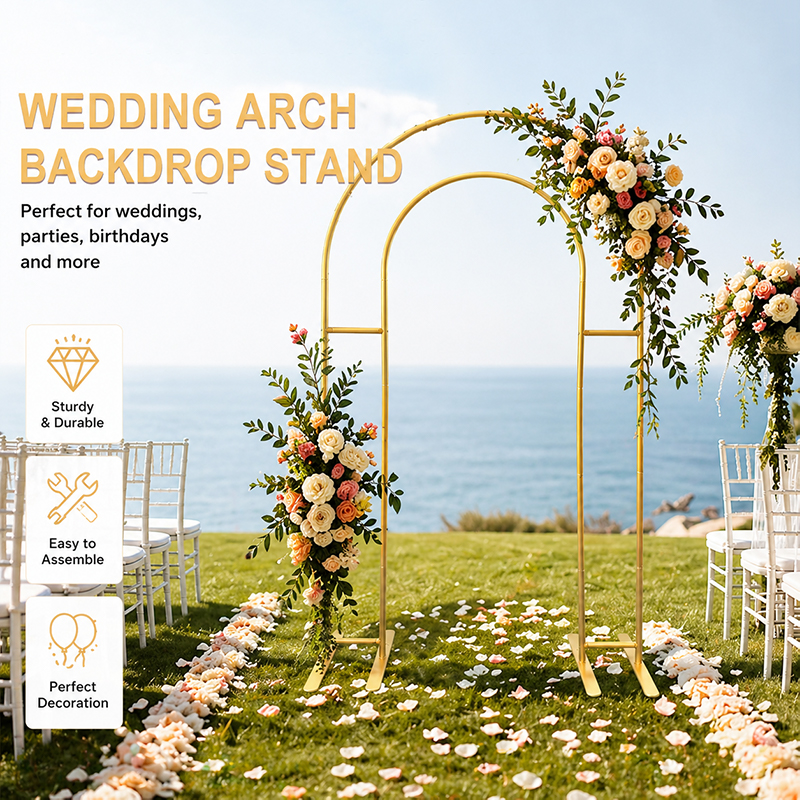Open Arch Backdrop Stand, Doub - Balloon Arch Kit review and price