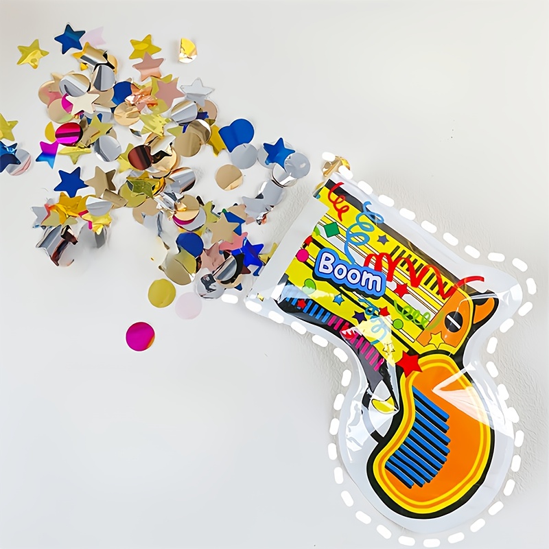 20 Colorful Confetti Poppers,  - Confetti Cannon Tube review and price