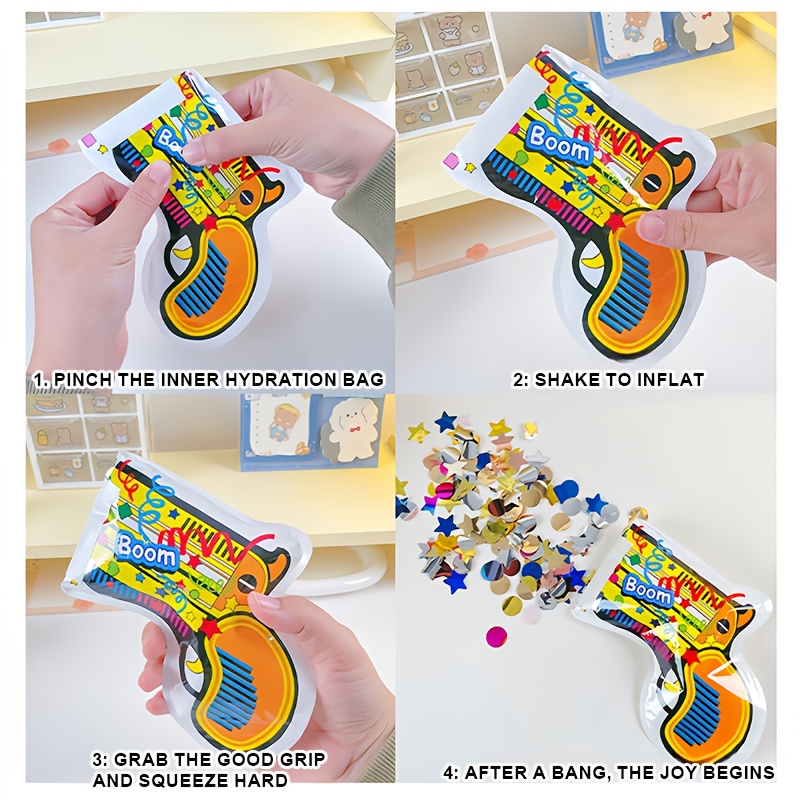 20 Colorful Confetti Poppers,  - Confetti Cannon Tube review and price