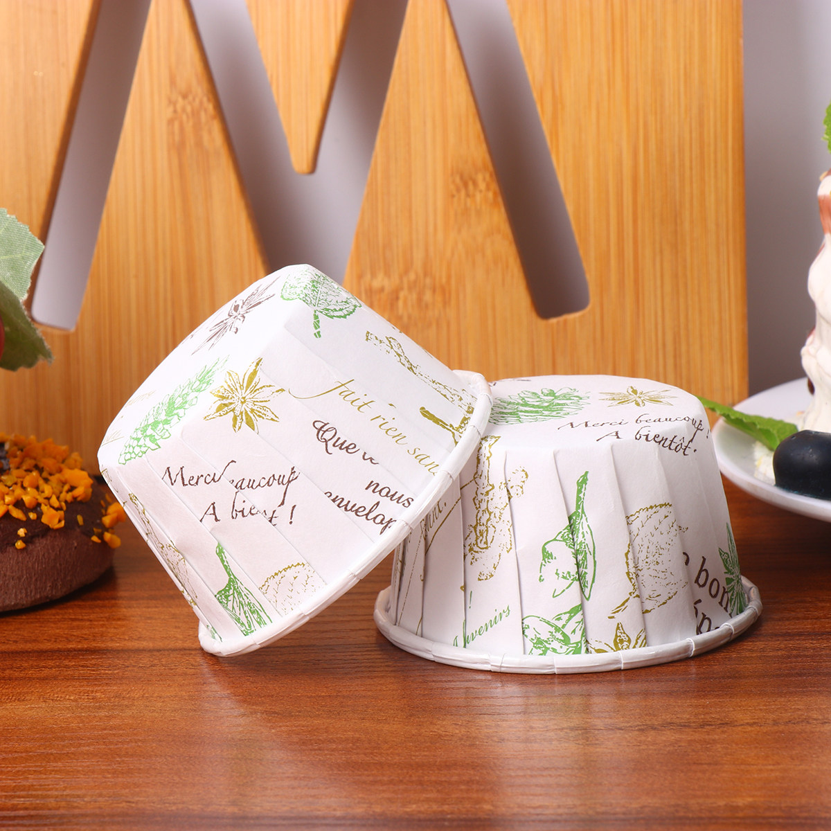 50Pcs Disposable Muffin Boxes  - Plastic Cup 50Pcs review and price