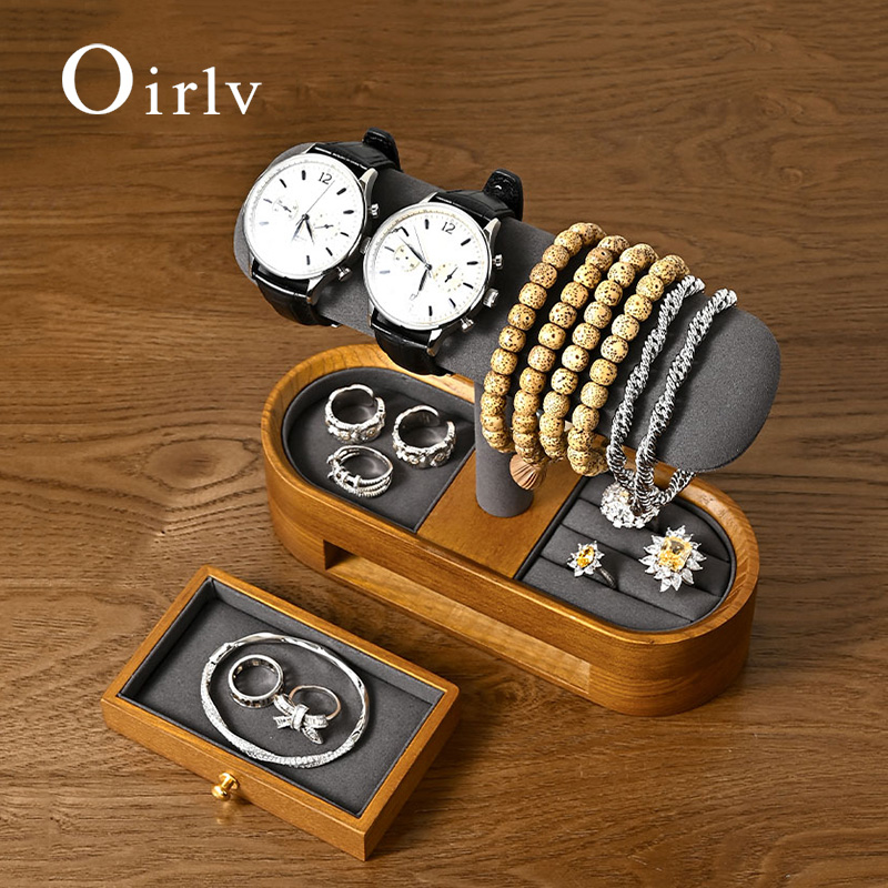 Oirlv Solid Wood Watch Organiz - Event Support review and price