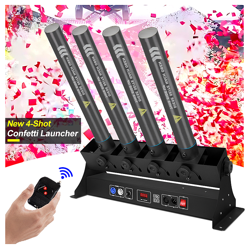 SHTX 4-Tube Confetti Launcher, - Confetti Cannon Tube review and price