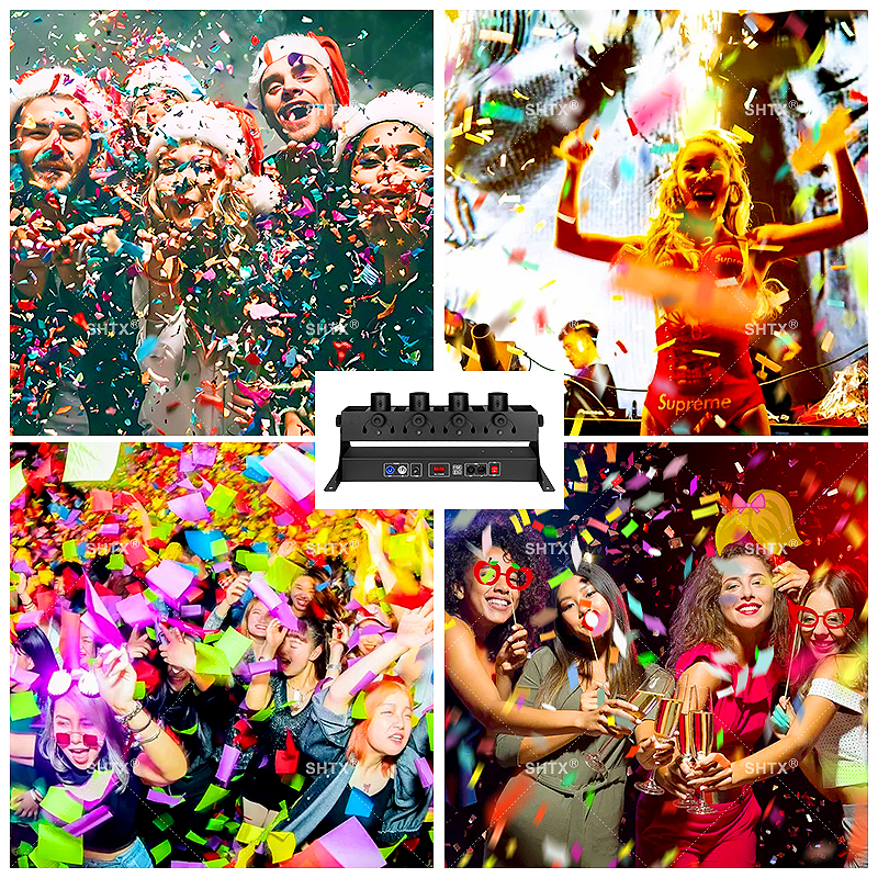 SHTX 4-Tube Confetti Launcher, - Confetti Cannon Tube review and price