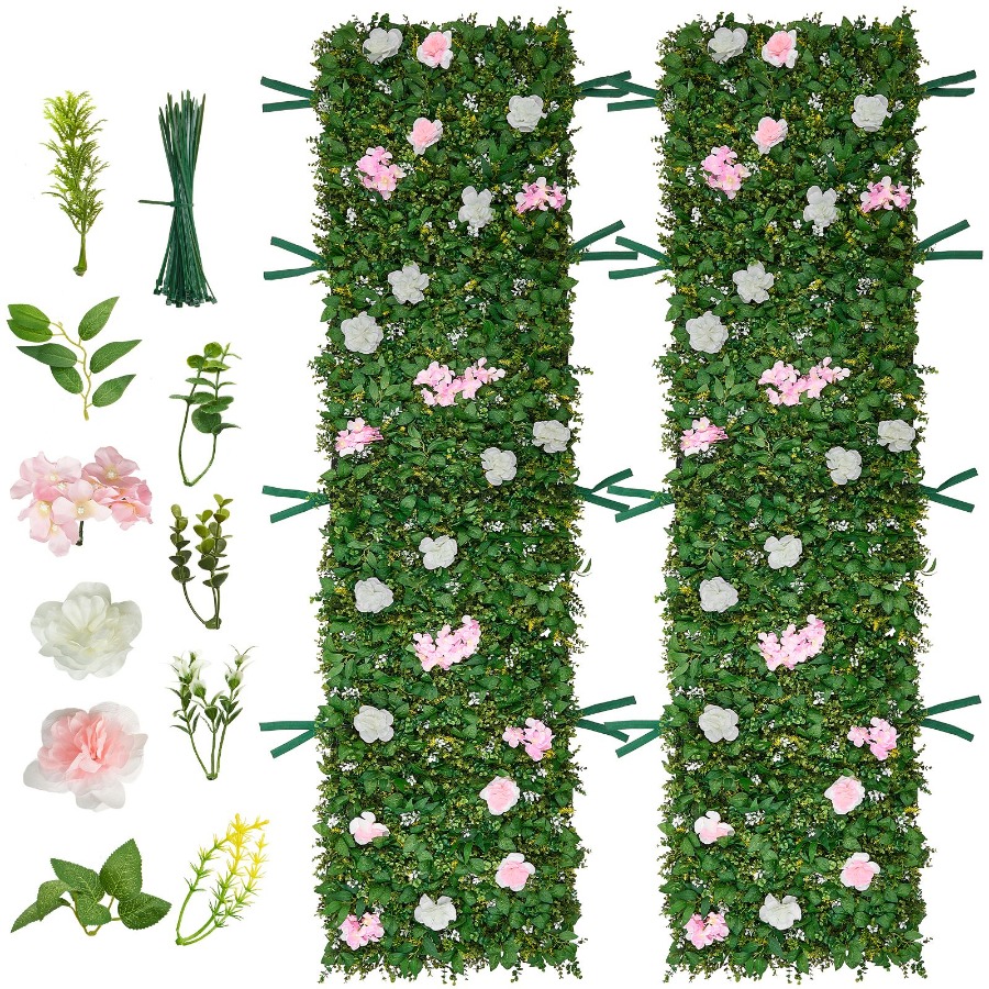 Wedding event backdrop: 3D sil - Flower Wall Panel review and price
