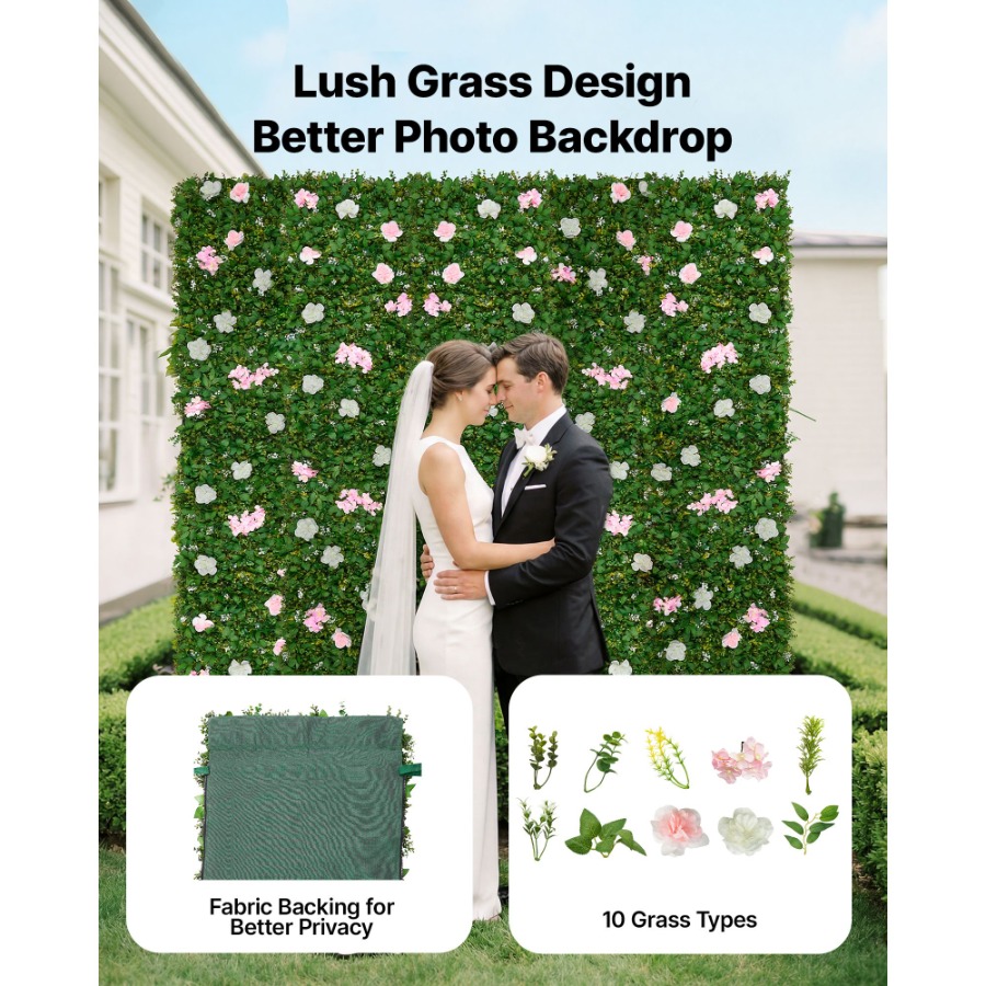 Wedding event backdrop: 3D sil - Flower Wall Panel review and price