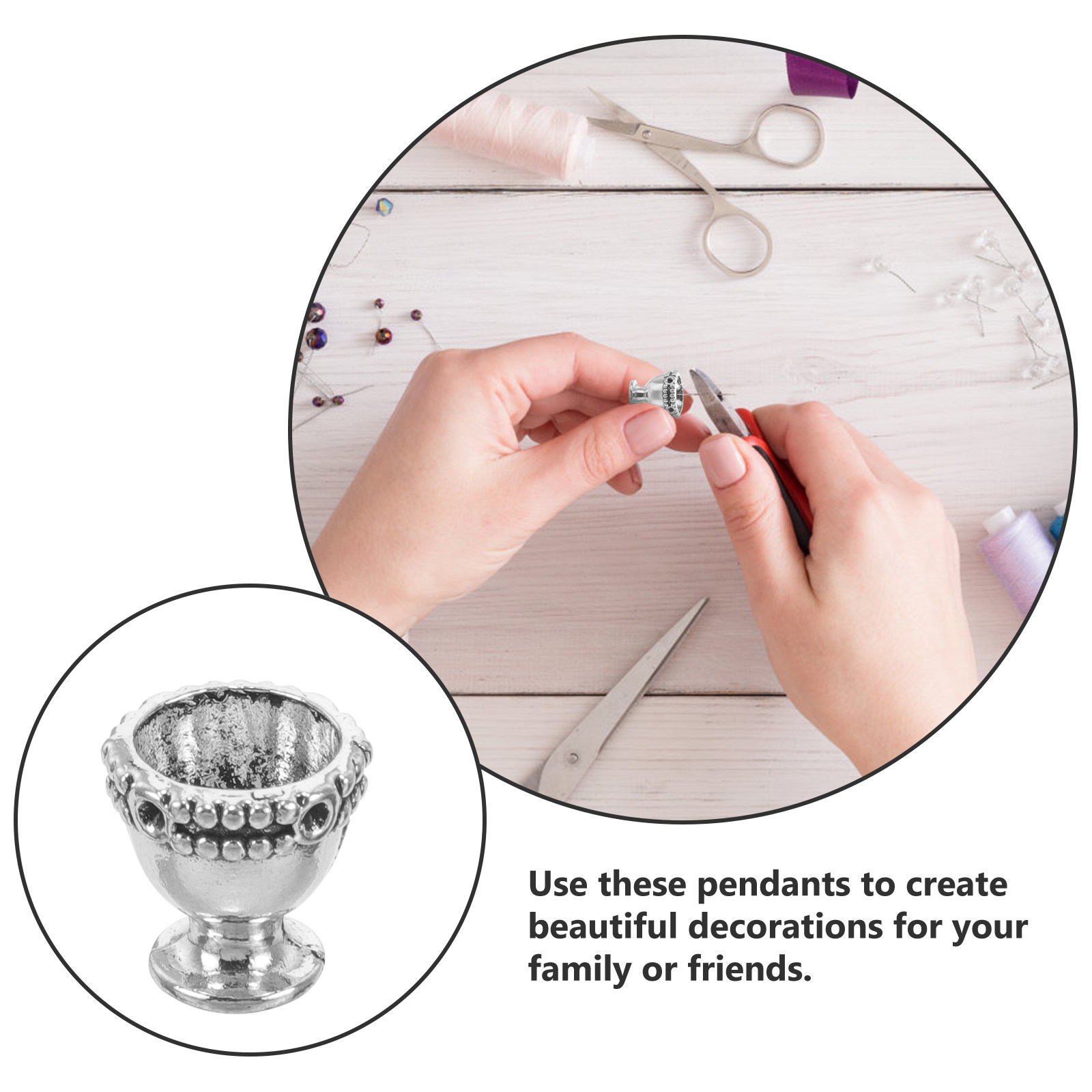 50Pcs Vintage Wine Cup Charms  - Plastic Cup 50Pcs review and price