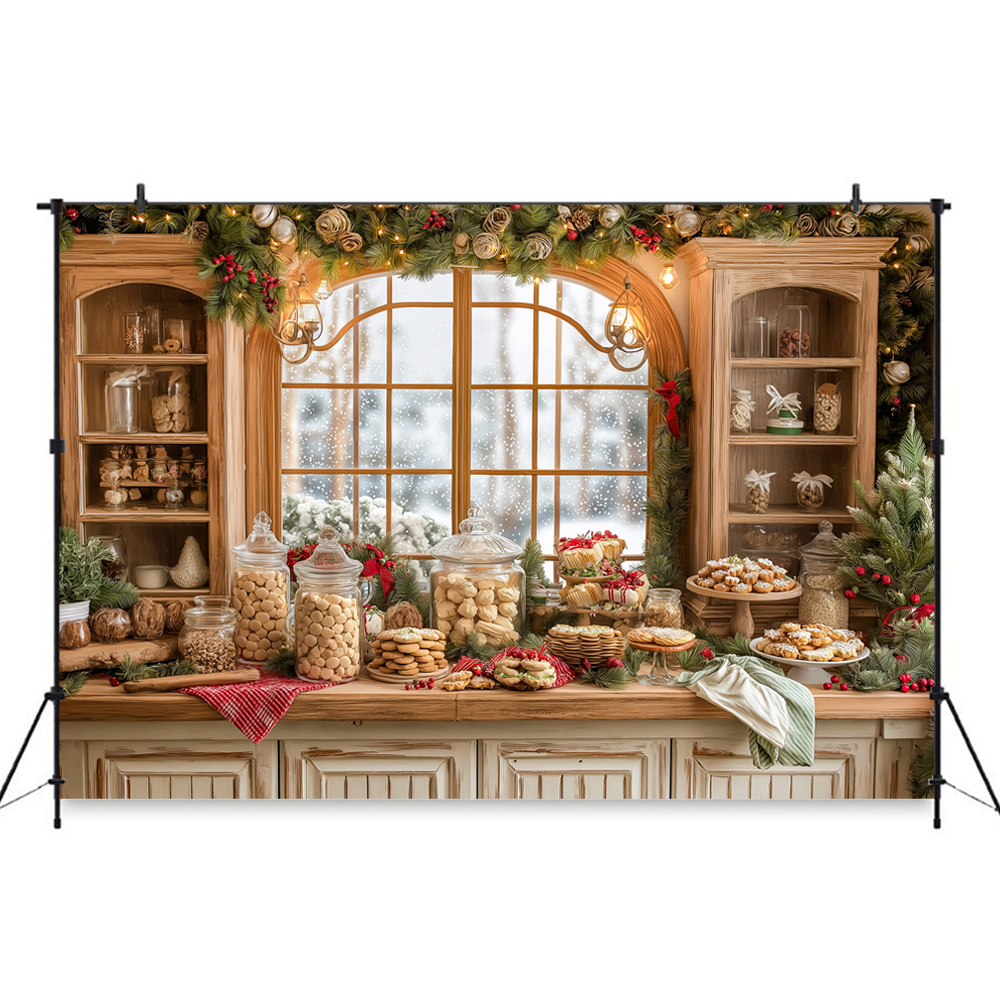 Christmas-Themed Dessert Table - Dessert Table Backdrop review and price