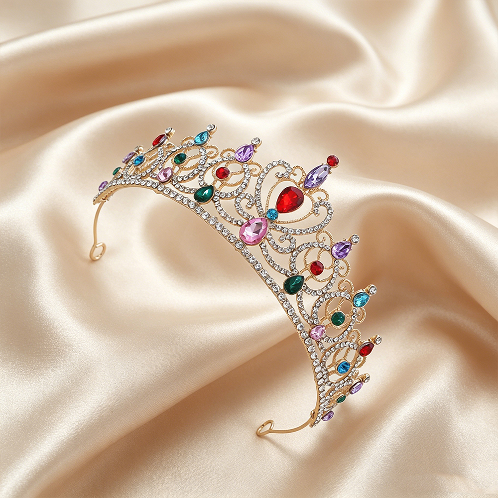 Luxury Vintage Gold Tiara Crow - Event & Party Supply Photos review and price