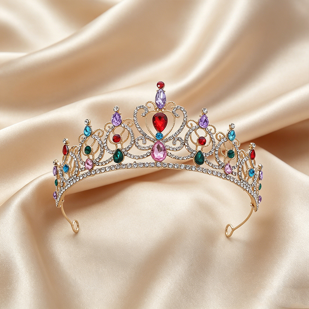 Luxury Vintage Gold Tiara Crow - Event & Party Supply Photos review and price