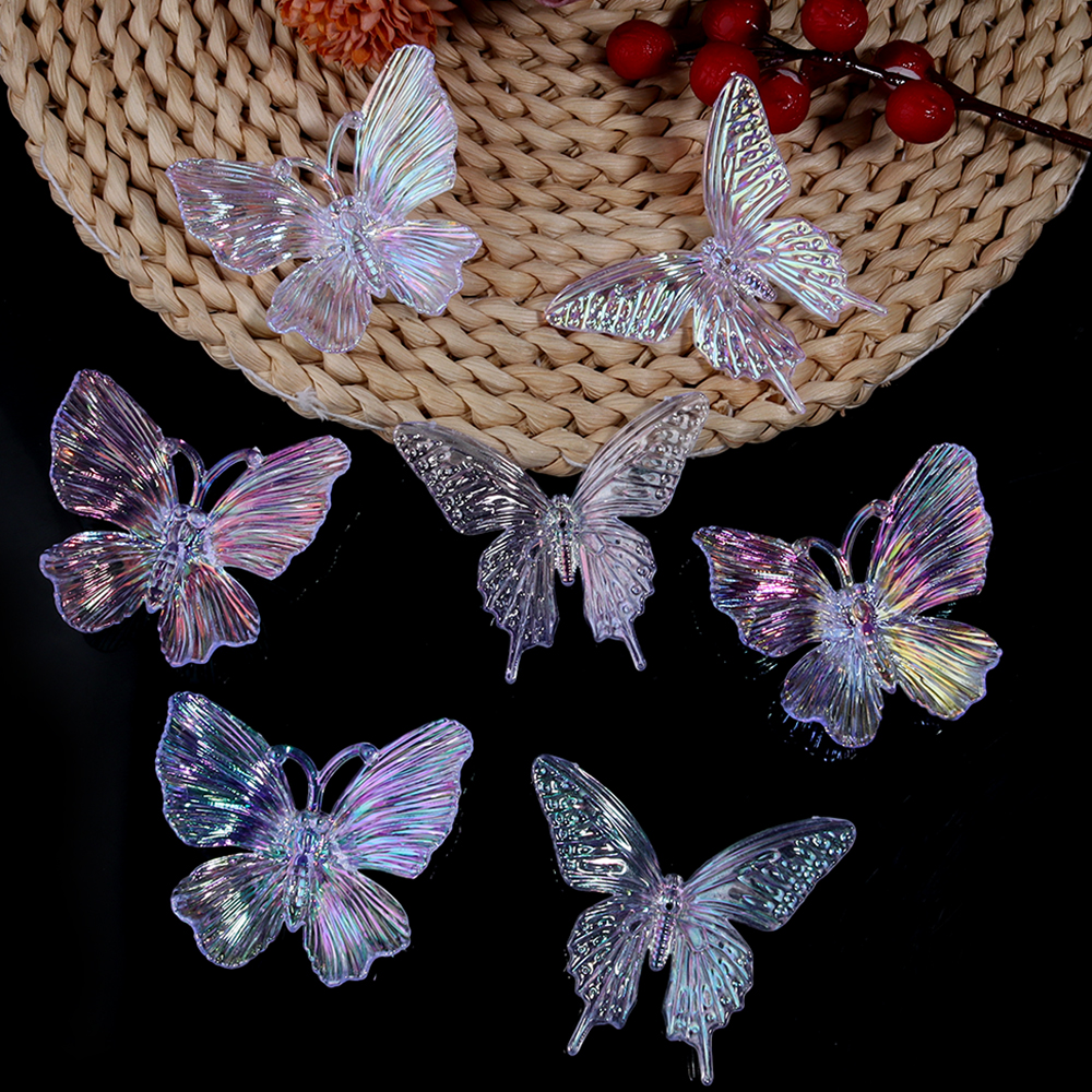 5pcs Acrylic Butterfly Gradien - Event Suppliers review and price