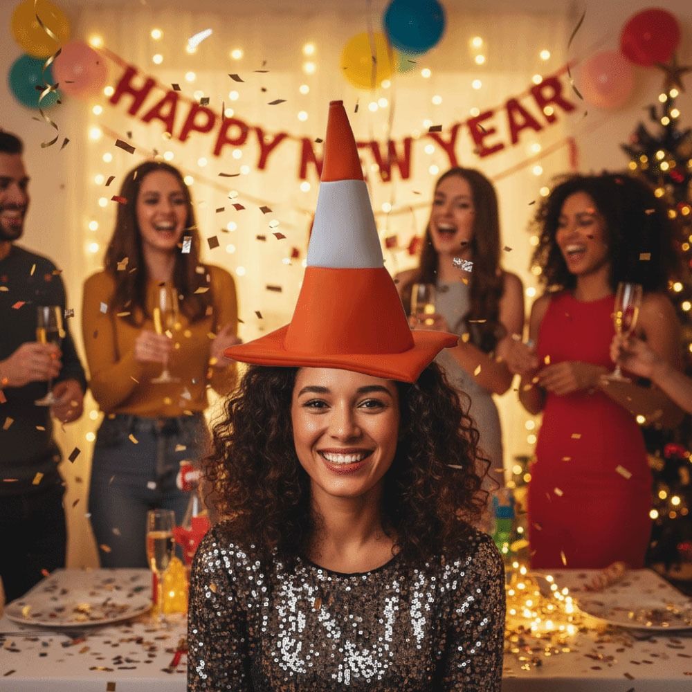 Carnival Foldable Traffic Cone - Party Hat Cone review and price