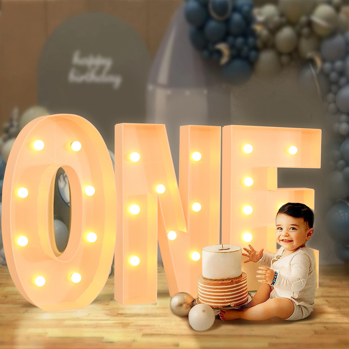 91.5CM Giant Letter Led Light  - Led Balloon Light review and price